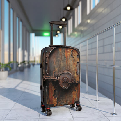 Steampunk Rusted Heavy Metal Door - Suitcase