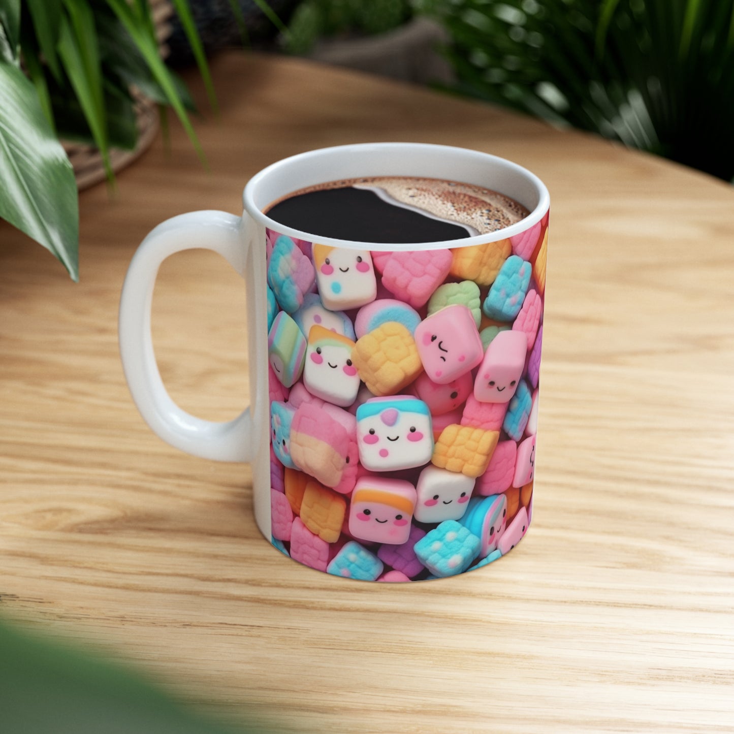 Kawaii Anime Sweets: Adorable Japanese Candy Magic - Ceramic Mug 11oz