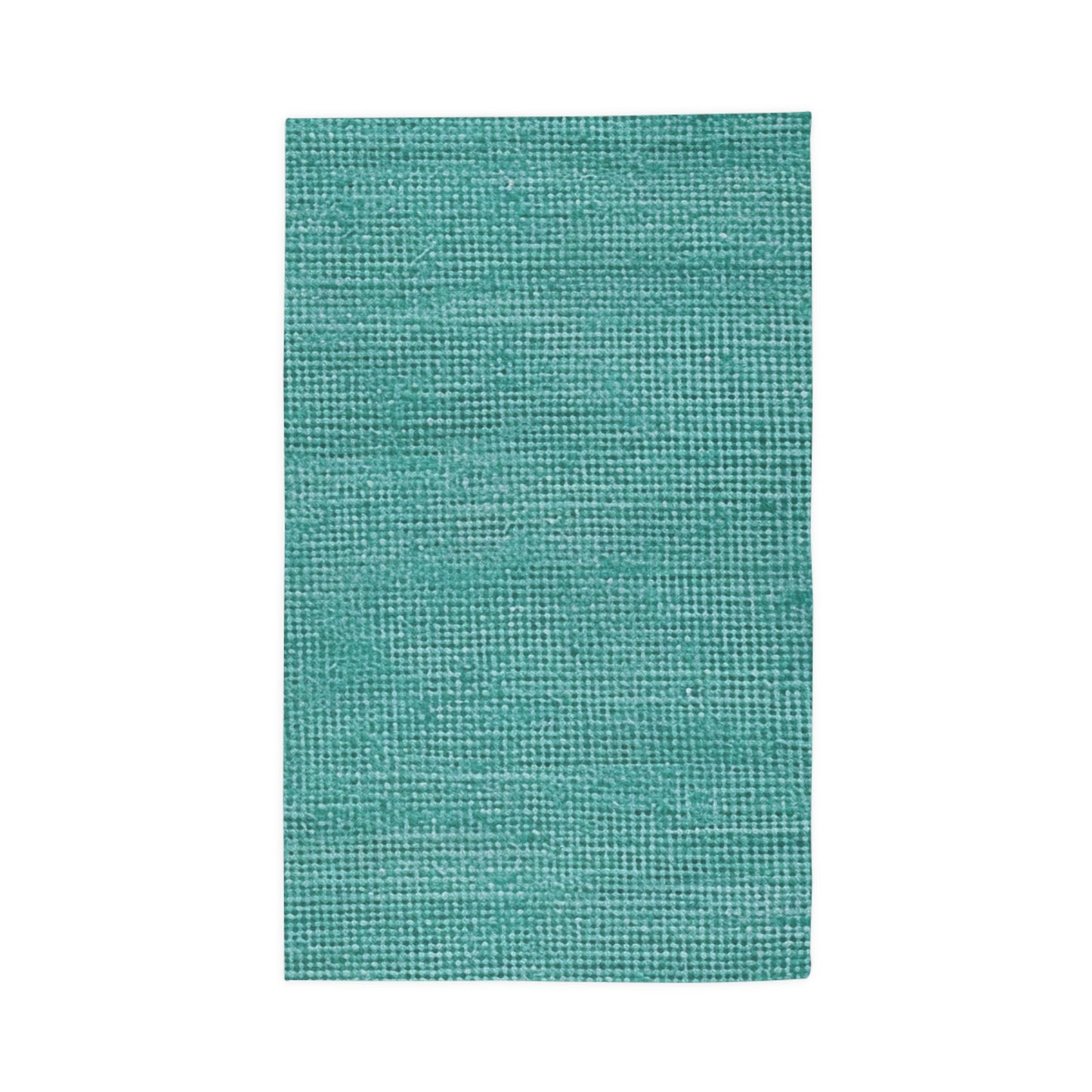 Quality Mint Turquoise Denim Fabric Deisgn, Stylish Material - Dobby Rug