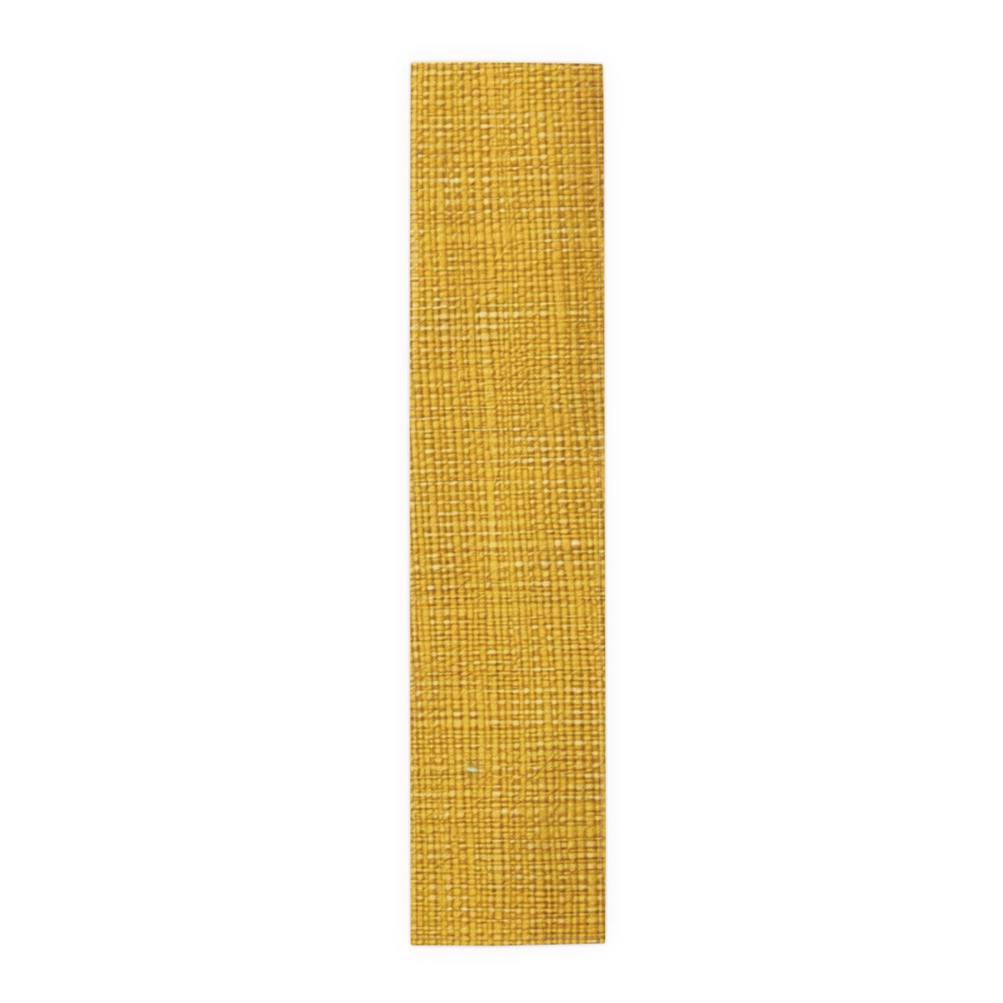 Radiant Sunny Yellow: Denim-Inspired Summer Fabric - Table Runner (Cotton, Poly)