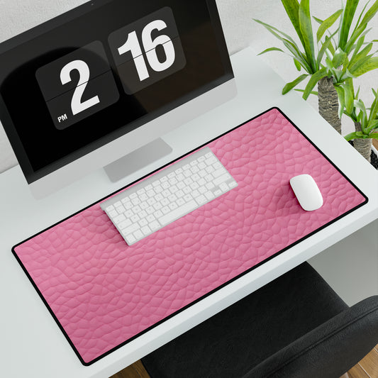 Pink Leather Design - Desk Mats