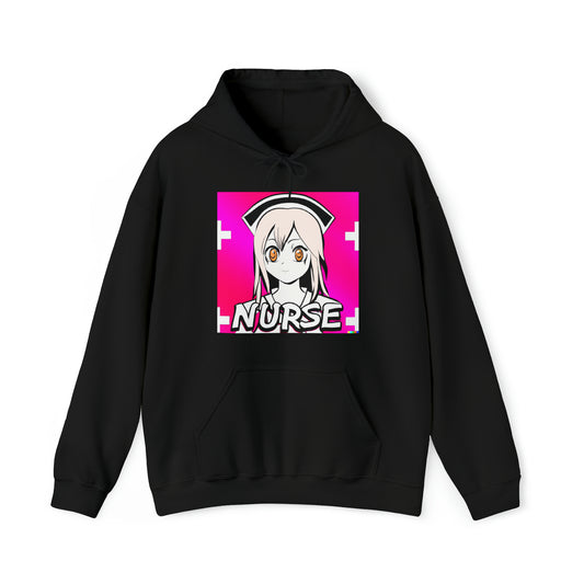 Enfermera Anime Estilo Japonés Kawaii - Sudadera con capucha Unisex Heavy Blend™ 