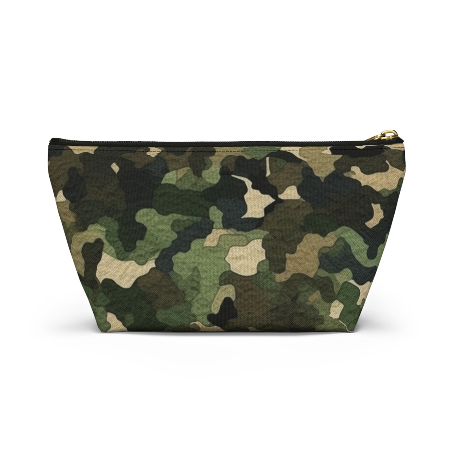 Classic Camo | Camouflage Wrap | Traditional Camo - Accessory Pouch w T-bottom