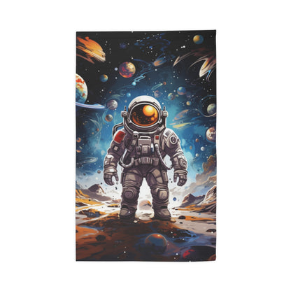 Galactic Voyage: Astronaut Journey in Celestial Star Cosmic Exploration - Dobby Rug