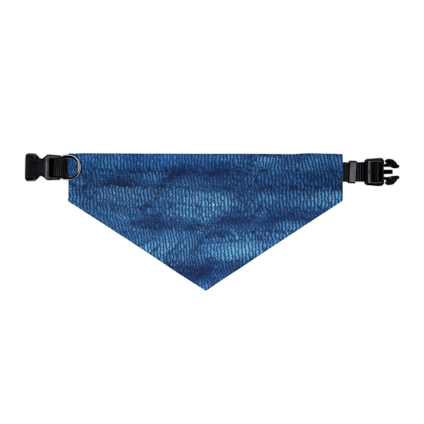 Blue Spectrum: Denim-Inspired Fabric Light to Dark - Dog & Pet Bandana Collar