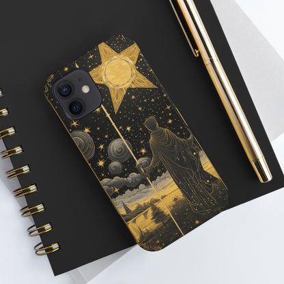 The Star Tarot Card - Symbol of Faith and Optimism - Tough Phone Cases