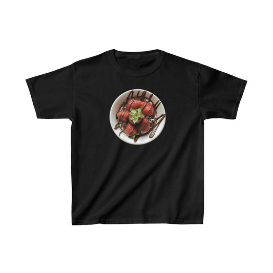 Strawberry Chocolate Trend - What You Won't Do for Love, Gifts, Kids Heavy Cotton™ Tee