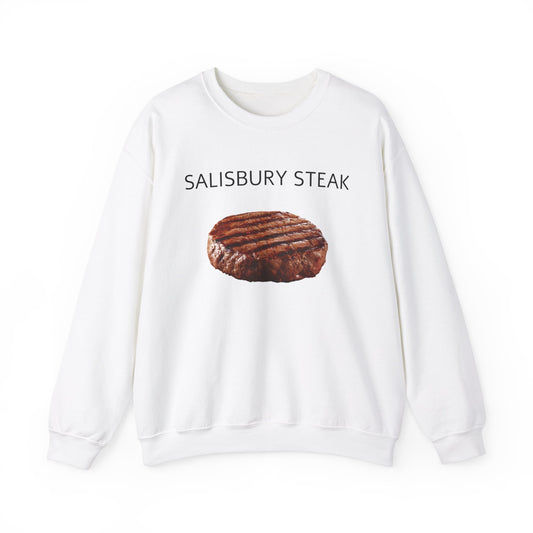 SALISBURY STEAK、食品ギフト、ユニセックス ヘビーブレンド™ クルーネック スウェットシャツ