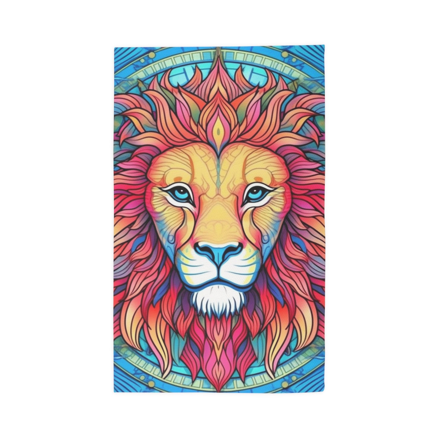 Astrological Leo - Cosmic Zodiac Constellation, Lion Symbol Art - Dobby Rug