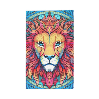 Astrological Leo - Cosmic Zodiac Constellation, Lion Symbol Art - Dobby Rug