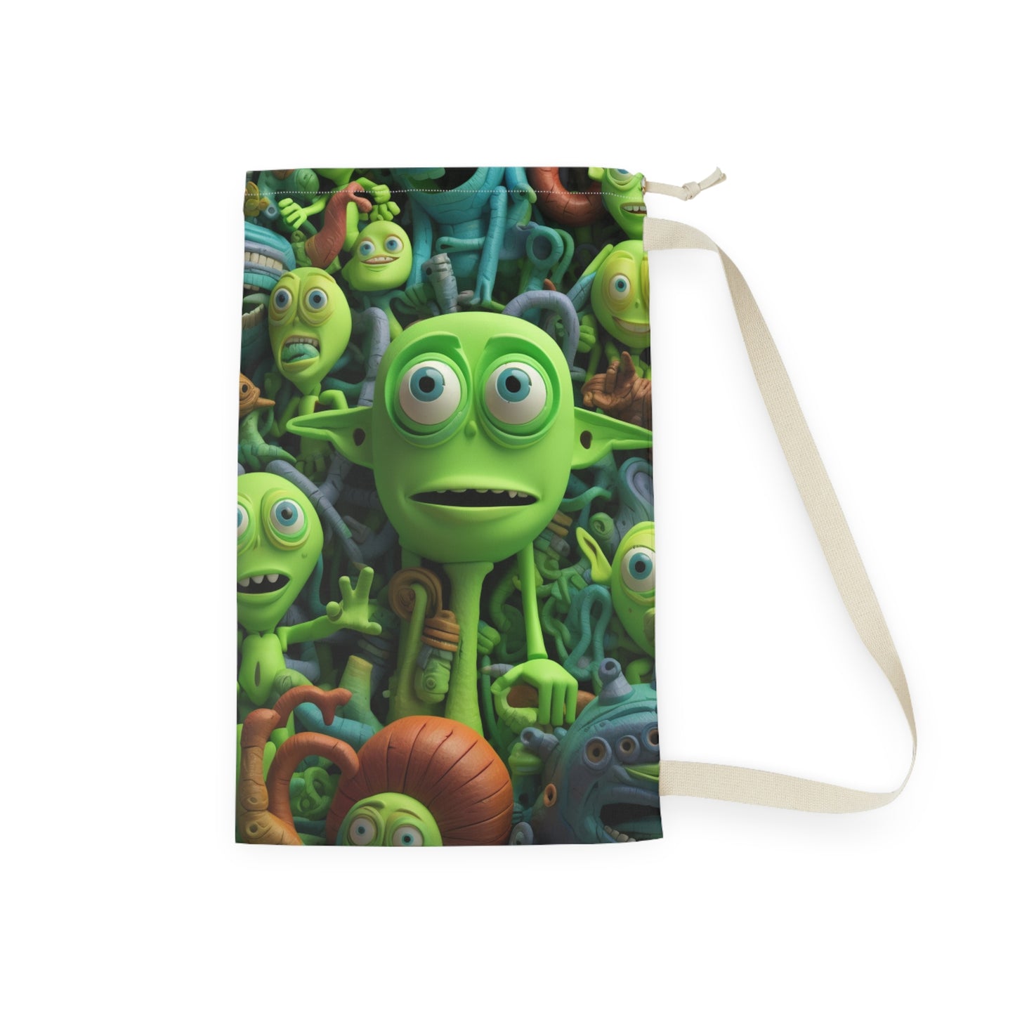 Toy Alien Story Space Character Galactic UFO Anime Cartoon - Laundry Bag