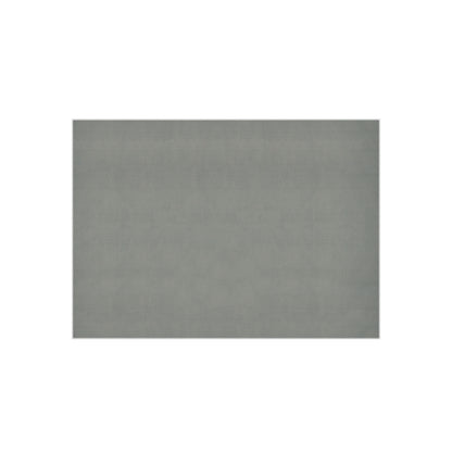 Olive Green Denim-Style: Seamless, Textured Fabric - Outdoor Rug