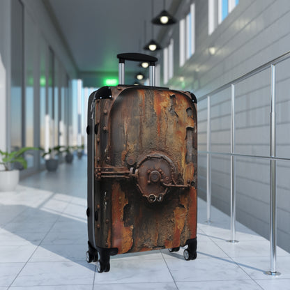 Steampunk Rusted Heavy Metal Door - Suitcase