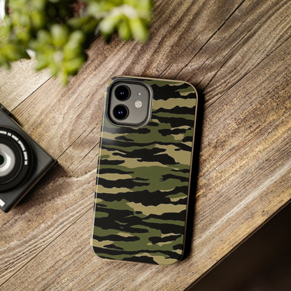 Tiger Stripe Camouflage: Vietnam War Era Style - Tough Phone Cases