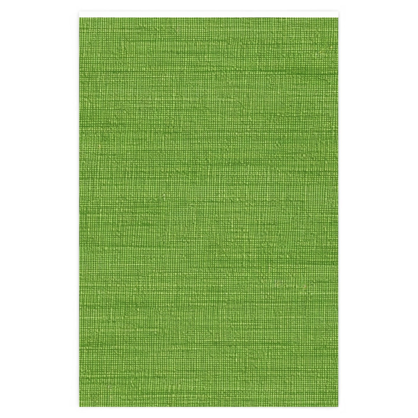 Olive Green Denim-Style: Seamless, Textured Fabric - Wrapping Paper