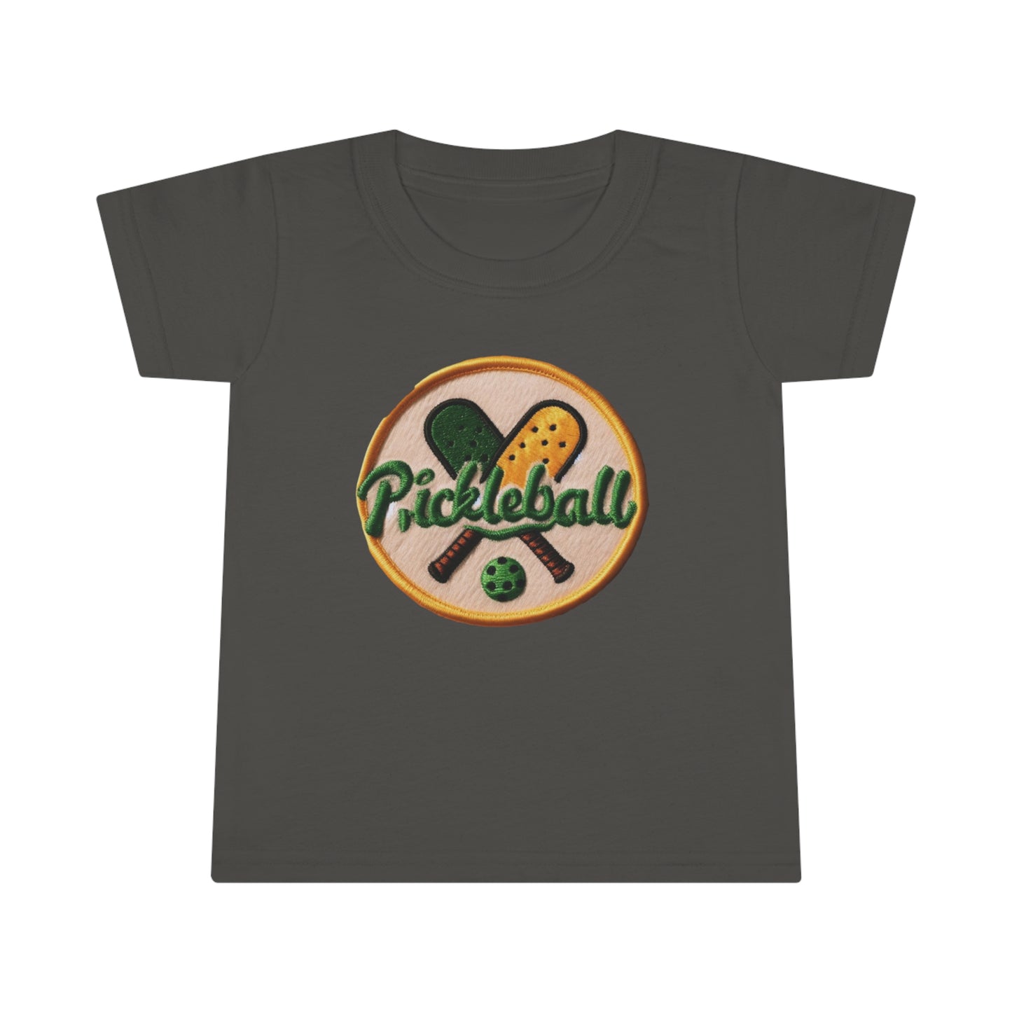 Pickleball Chenille Patch - Toddler T-shirt