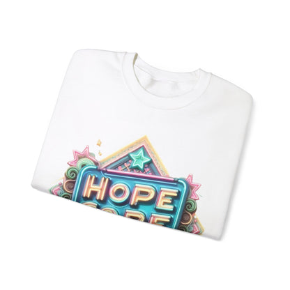 Hopecore, Unisex Heavy Blend™ Crewneck Sweatshirt