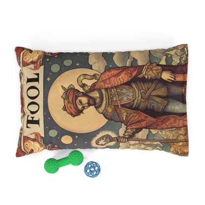 Expressive Tarot - 'The Fool' Card Artistic Reading Symbol - Dog & Pet Bed