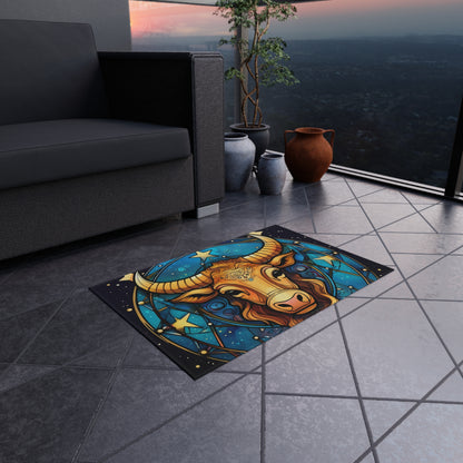 Taurus Constellation Zodiac Sign Astrology Cosmic Art - Outdoor Rug