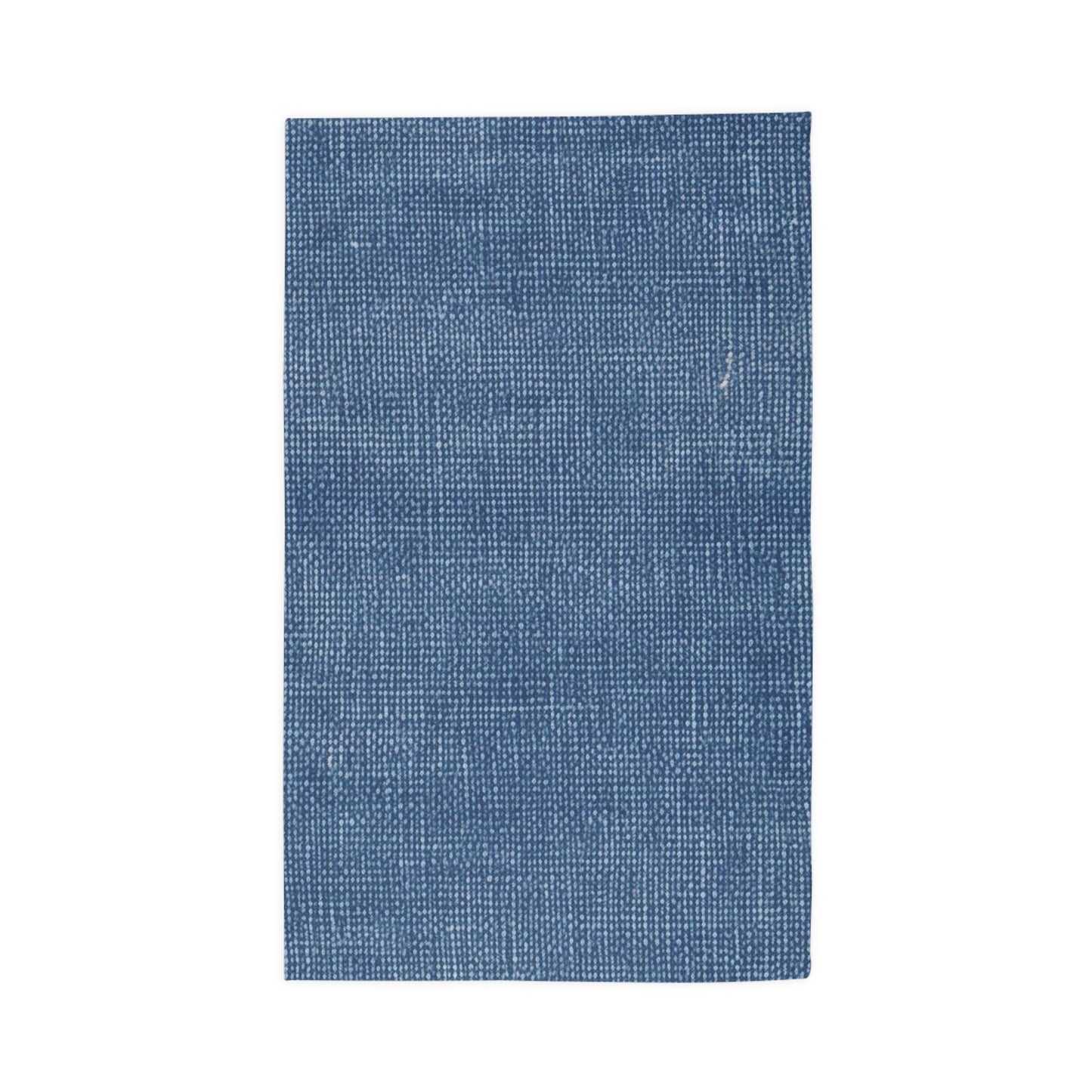 Outdoor Bass Boat Style - Denim Design Artwork - Dobby Rug