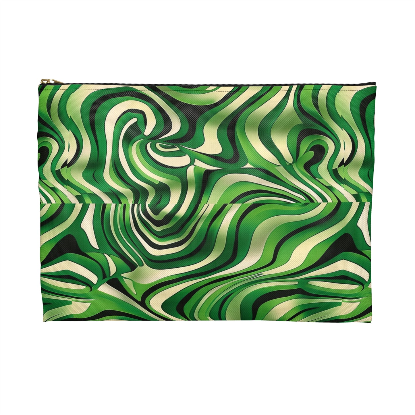 Disco Zebra Green - Accessory Pouch