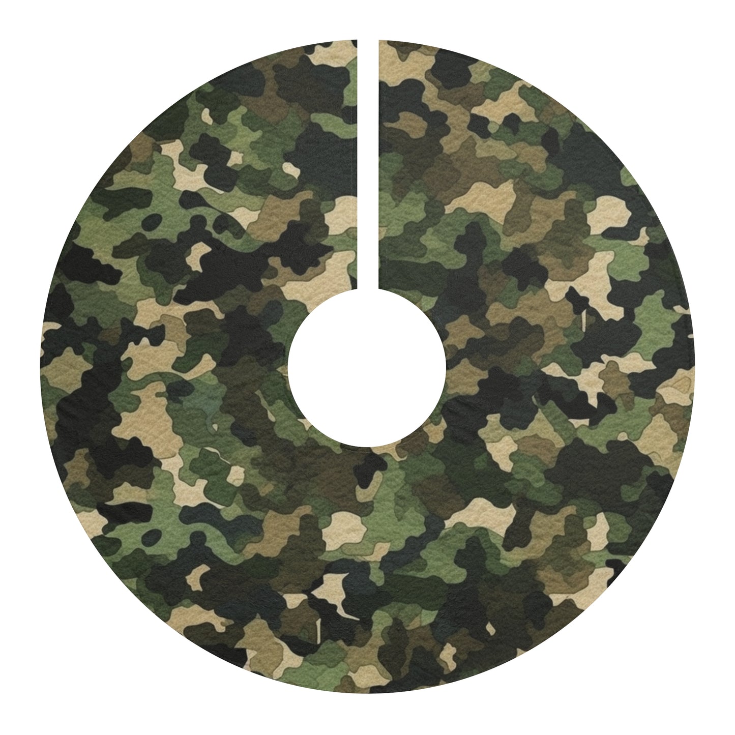 Classic Camo | Camouflage Wrap | Traditional Camo - Christmas Tree Skirts