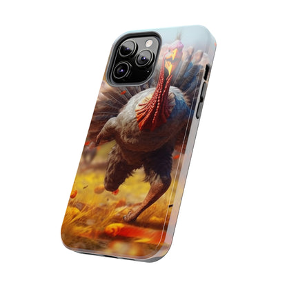 Thanksgiving Trot Turkey Run Athlete Sprint Racer Holiday Feast Dinner - Tough Phone Cases