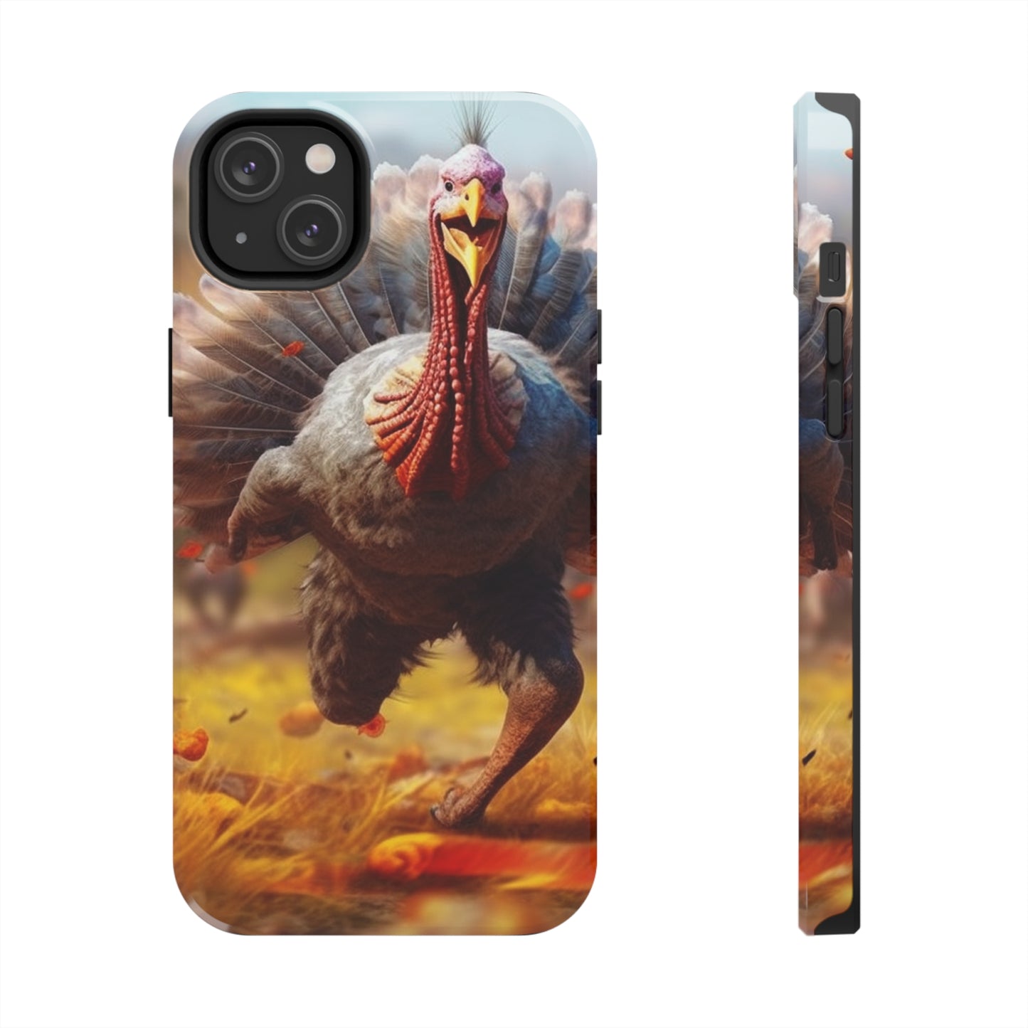 Thanksgiving Trot Turkey Run Athlete Sprint Racer Holiday Feast Dinner - Tough Phone Cases