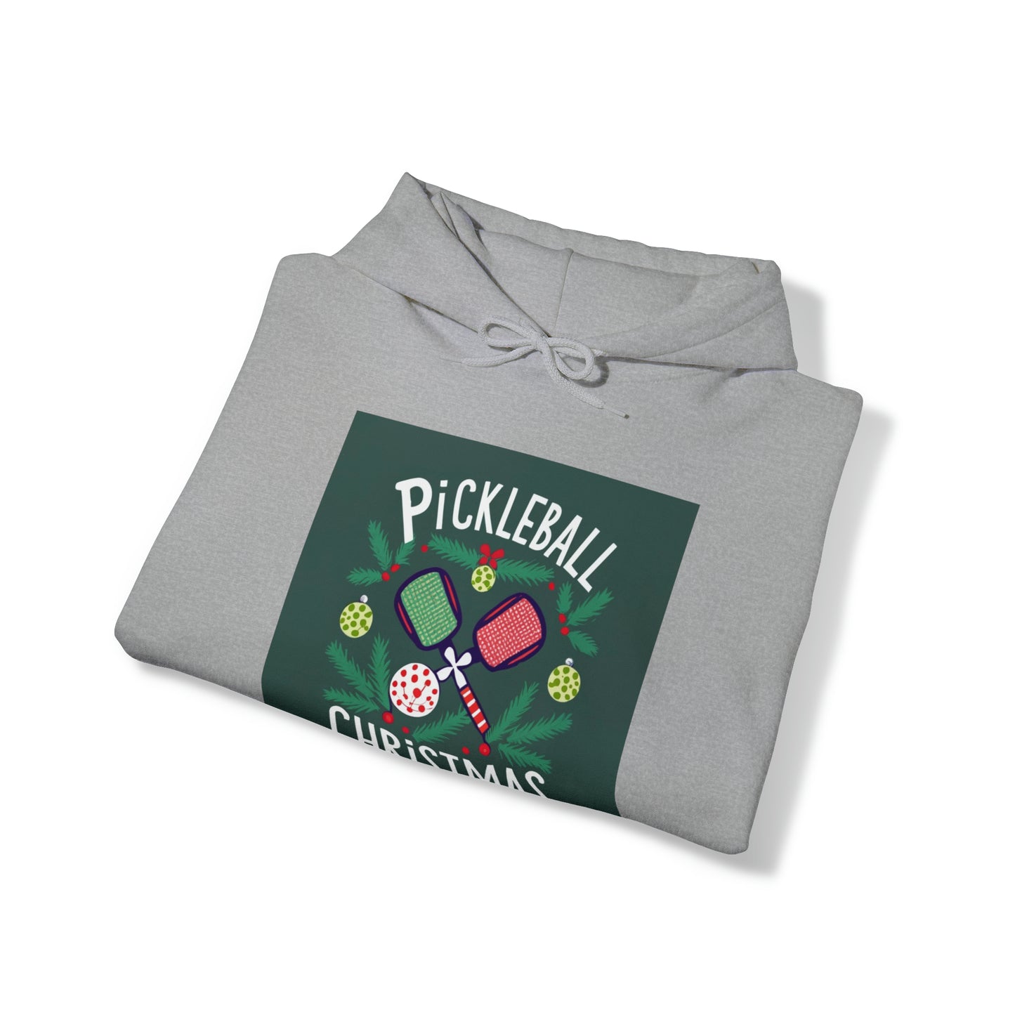 Pickleball Christmas - Unisex Heavy Blend™ Hooded Sweatshirt