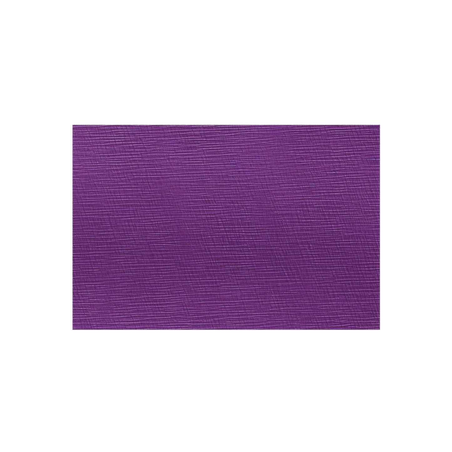 Violet/Plum/Purple: Denim-Inspired Luxurious Fabric - Outdoor Rug