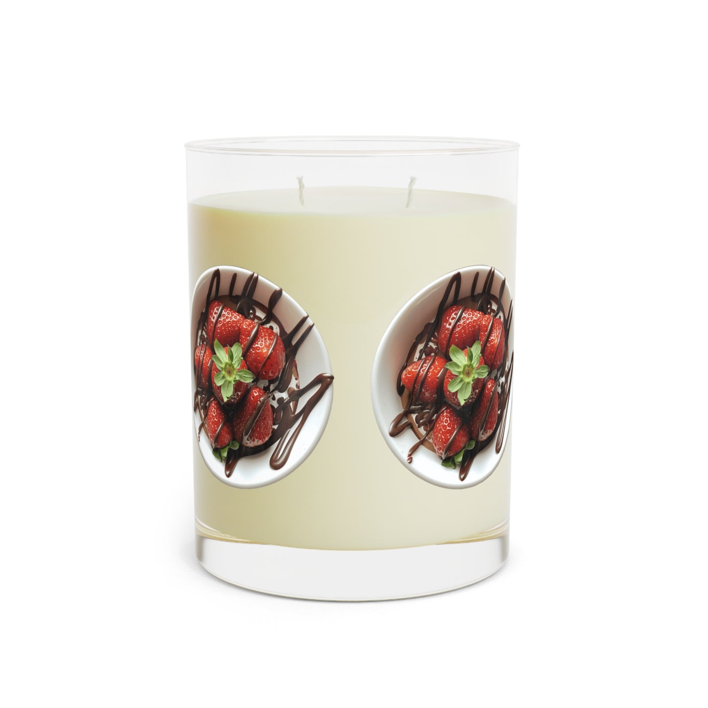 Strawberry Chocolate Trend - What You Won't Do for Love, Gifts, Scented Candle - Full Glass, 11oz