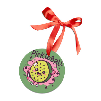 Pickleball kawaii - Sport Anime - Acrylic Ornament with Ribbon