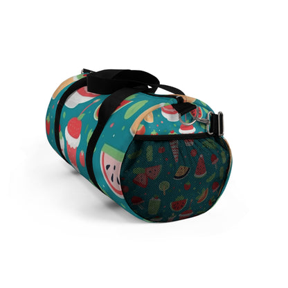 Quirky Summer Food Watermelon Ice Cream Cocktail Pattern Duffel Bag