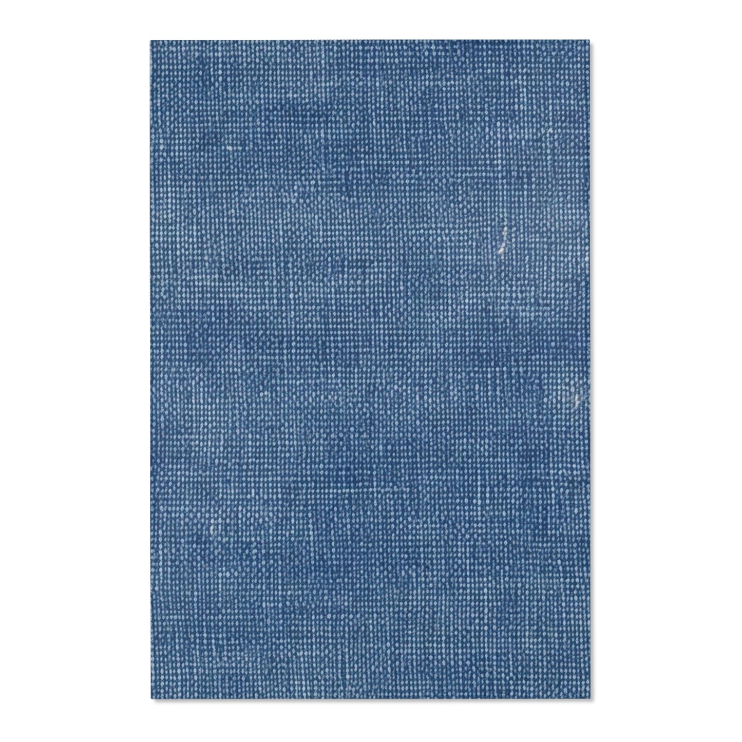 Outdoor Bass Boat Style - Denim Design Artwork - Area Rugs