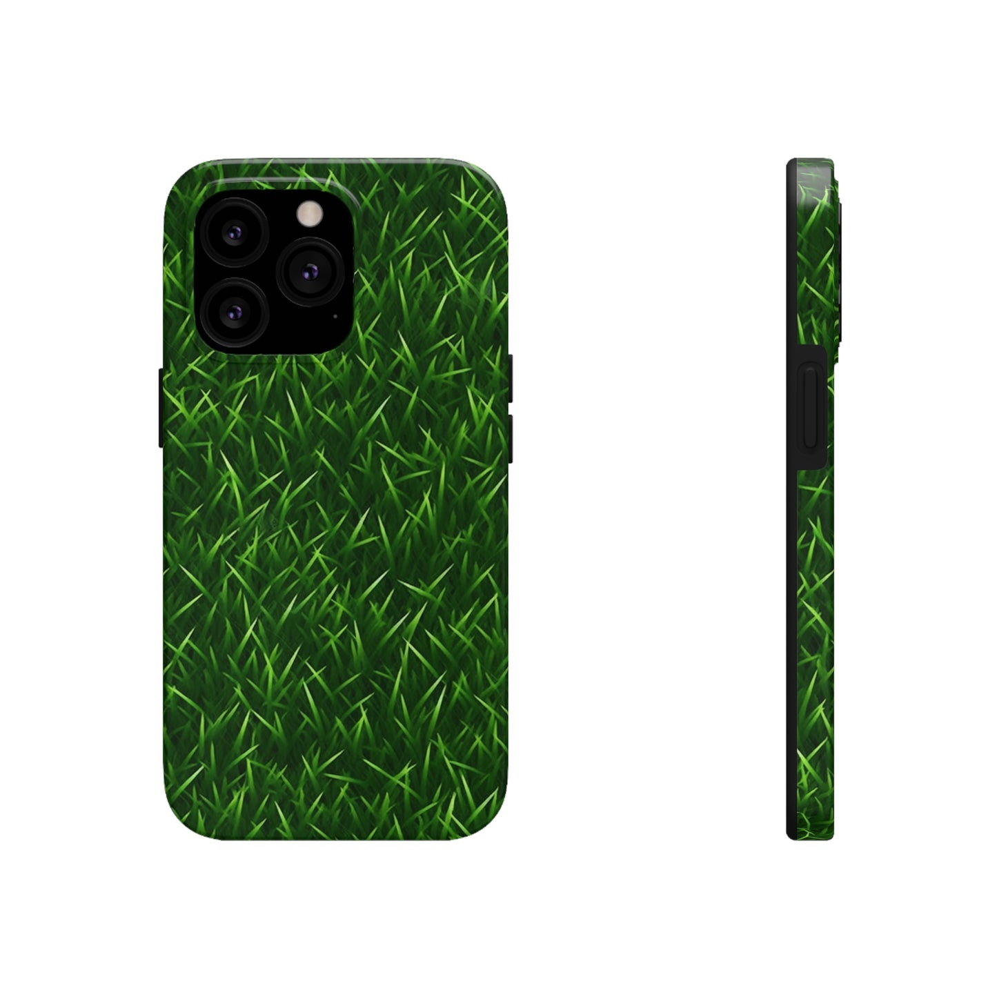 Touch Grass Indoor Style Outdoor Green Artificial Grass Turf - Tough Phone Cases