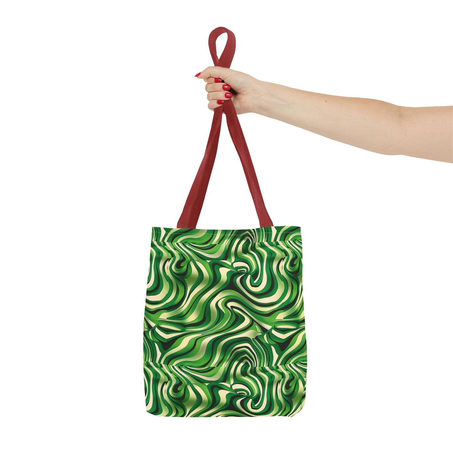 Disco Zebra Green - Tote Bag (AOP)