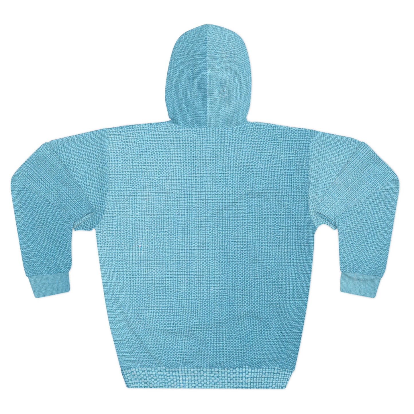 Bright Aqua Teal: tela de verano azul refrescante inspirada en la mezclilla - Sudadera con capucha unisex (AOP) 