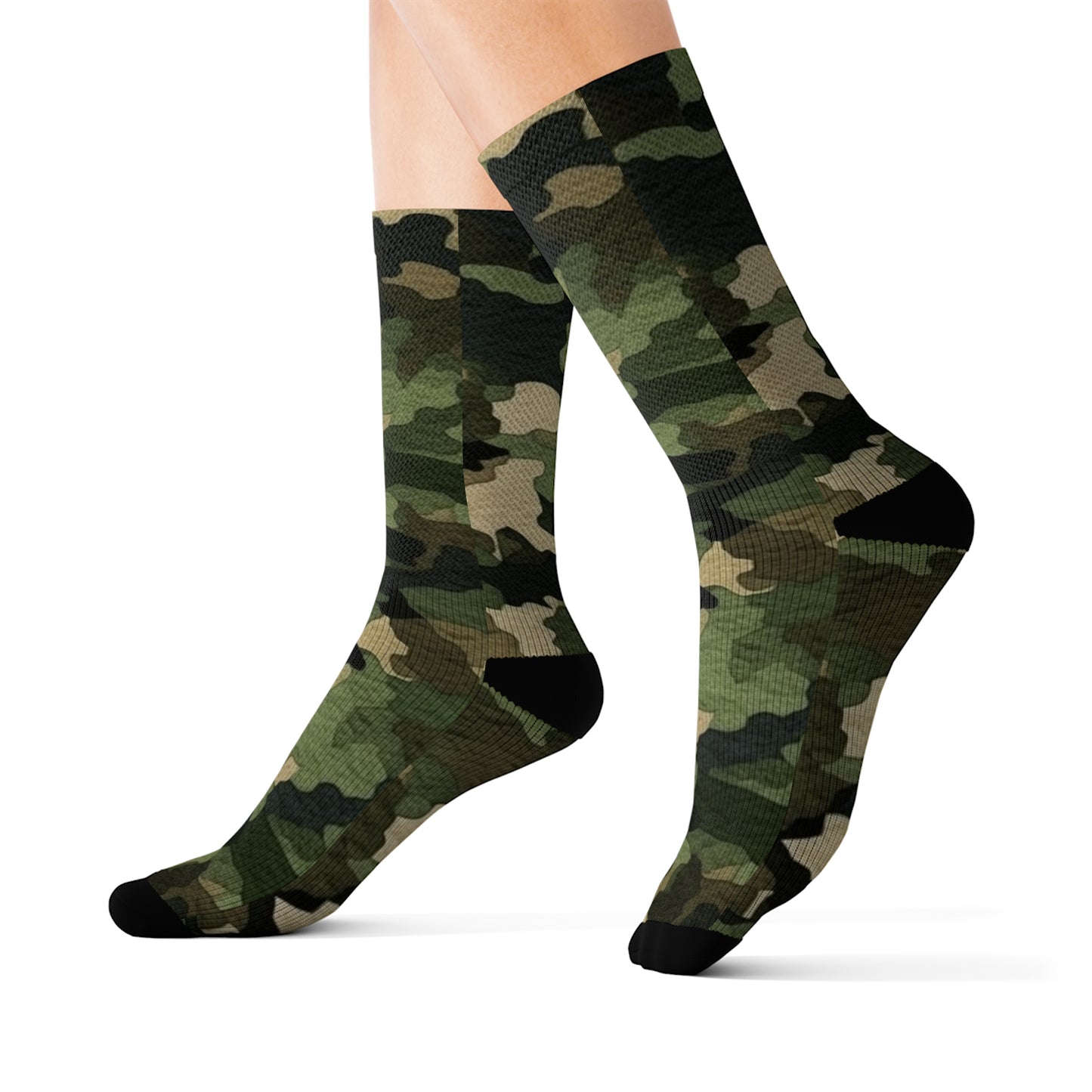 Classic Camo | Camouflage Wrap | Traditional Camo - Sublimation Socks