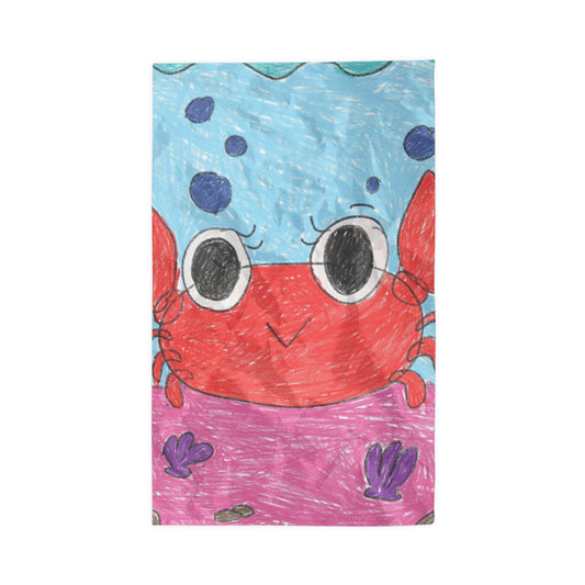 Lobster Crab Graphic Sea Lovers Dobby Rug