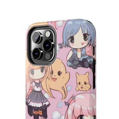 Kawaii Anime Girls: Cute and Adorable Manga Inspired Design - Tough Phone Cases