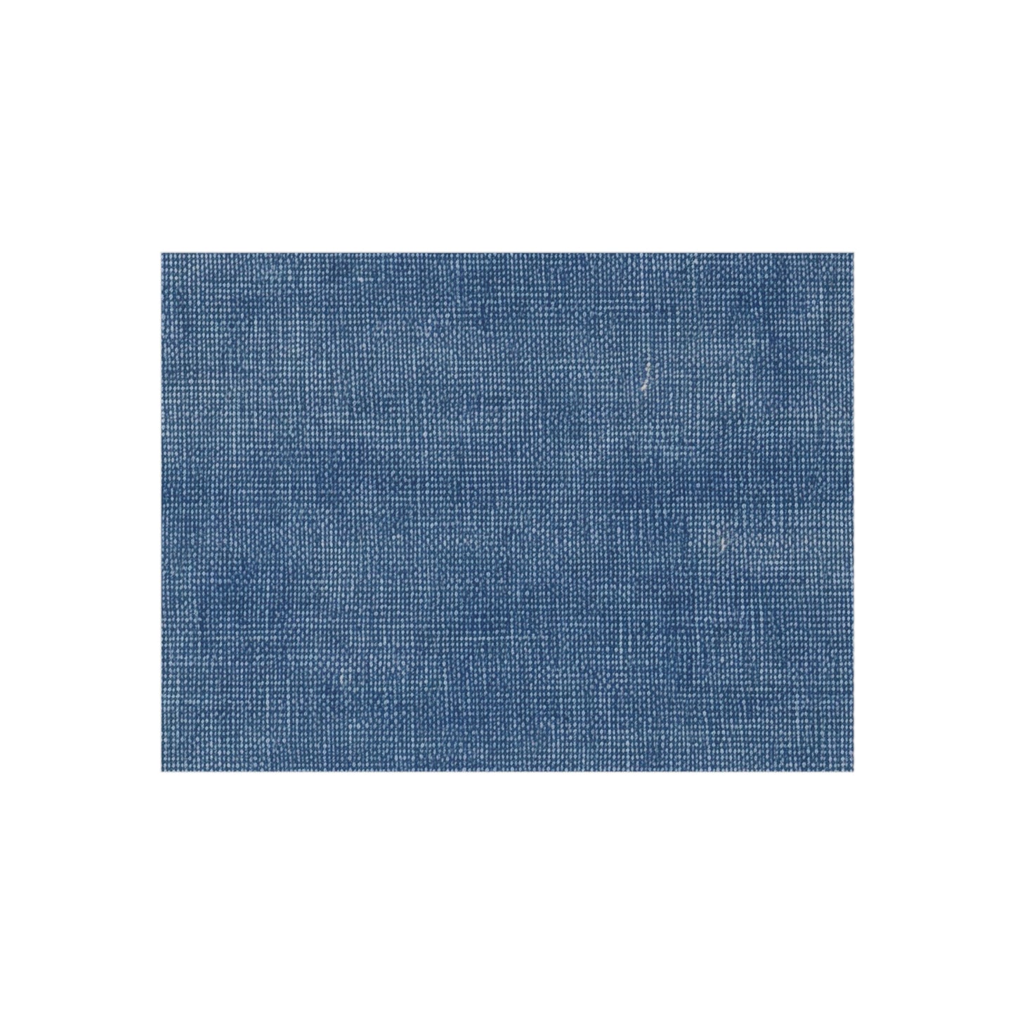 Outdoor Bass Boat Style - Denim Design Artwork - Outdoor Rug