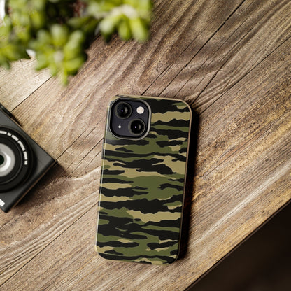 Tiger Stripe Camouflage: Vietnam War Era Style - Tough Phone Cases