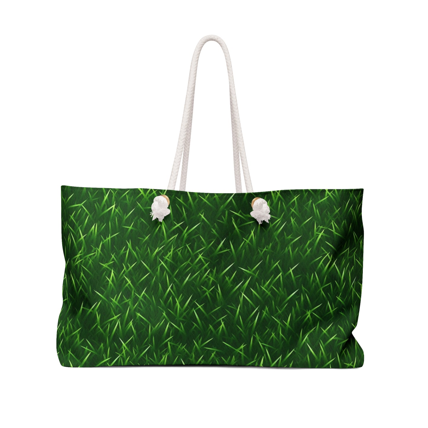 Touch Grass Indoor Style Outdoor Green Artificial Grass Turf - Weekender Bag