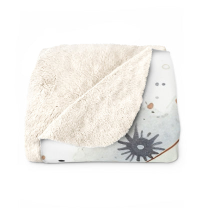 Prickly Scorpio Astrology - Sharp Zodiac Scorpion Celestial Horoscope - Sherpa Fleece Blanket