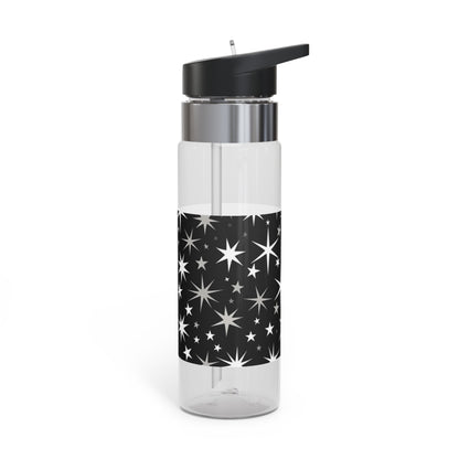 Mid Century Modern Atomic Starburst - Streamlined Minimal Stars - Kensington Tritan™ Sport Bottle, 20oz