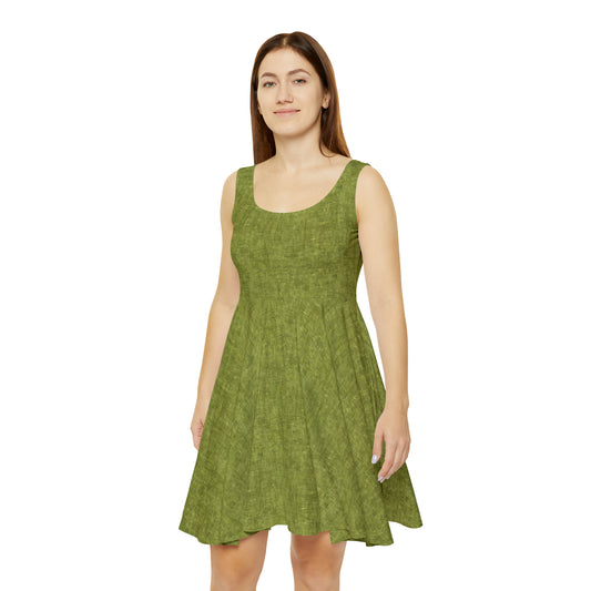 Cocktail Dress - Women's Skater Dress (AOP)