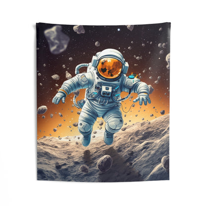 Galactic Adventurer - Celestial Star Art: Deep Space Exploration - Indoor Wall Tapestries