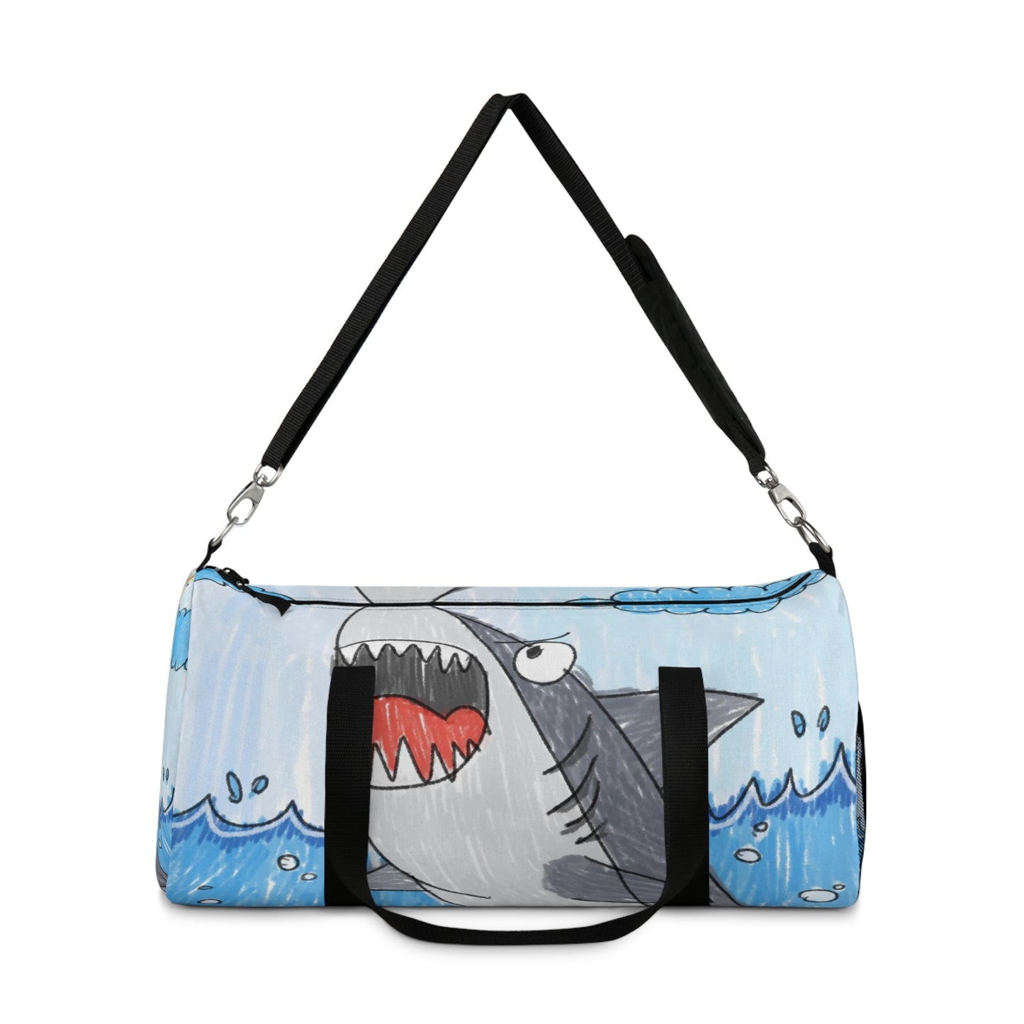 Shark Jaw Teeth Attack Ocean Sea Creature Duffel Bag