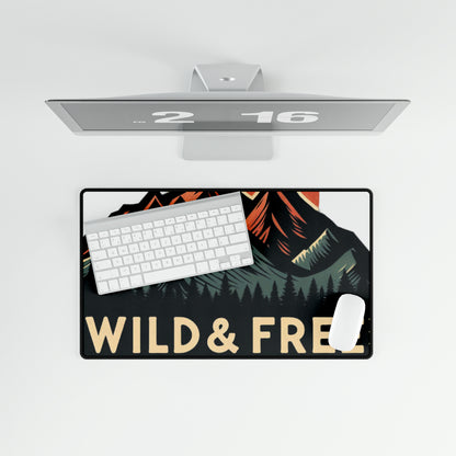 Wild and Free Mountain Travel - Desk Mats