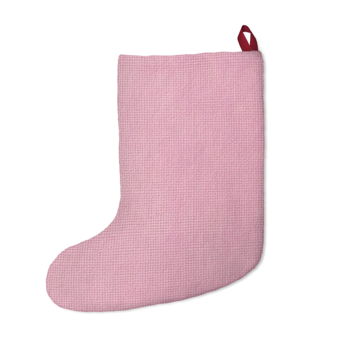 Blushing Garment Dye Pink: Denim-Inspired, Soft-Toned Fabric - Christmas Stockings